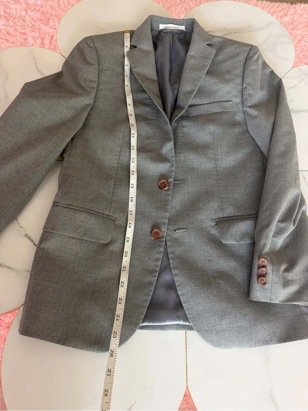 Ralph Lauren Gray Two-Button blazer
